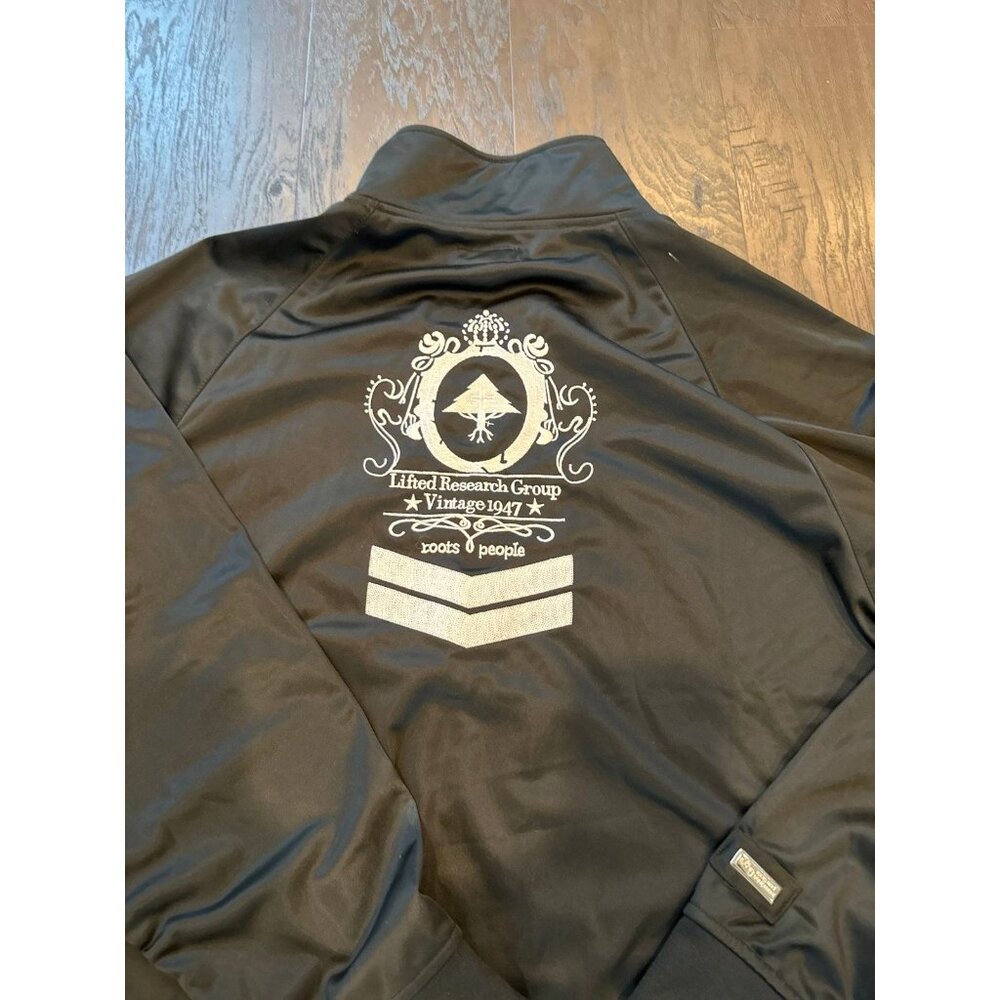 LRG Jacket‎ Mens Black The Original Lifted Reseach Group Track jacket - Picture 4 of 4